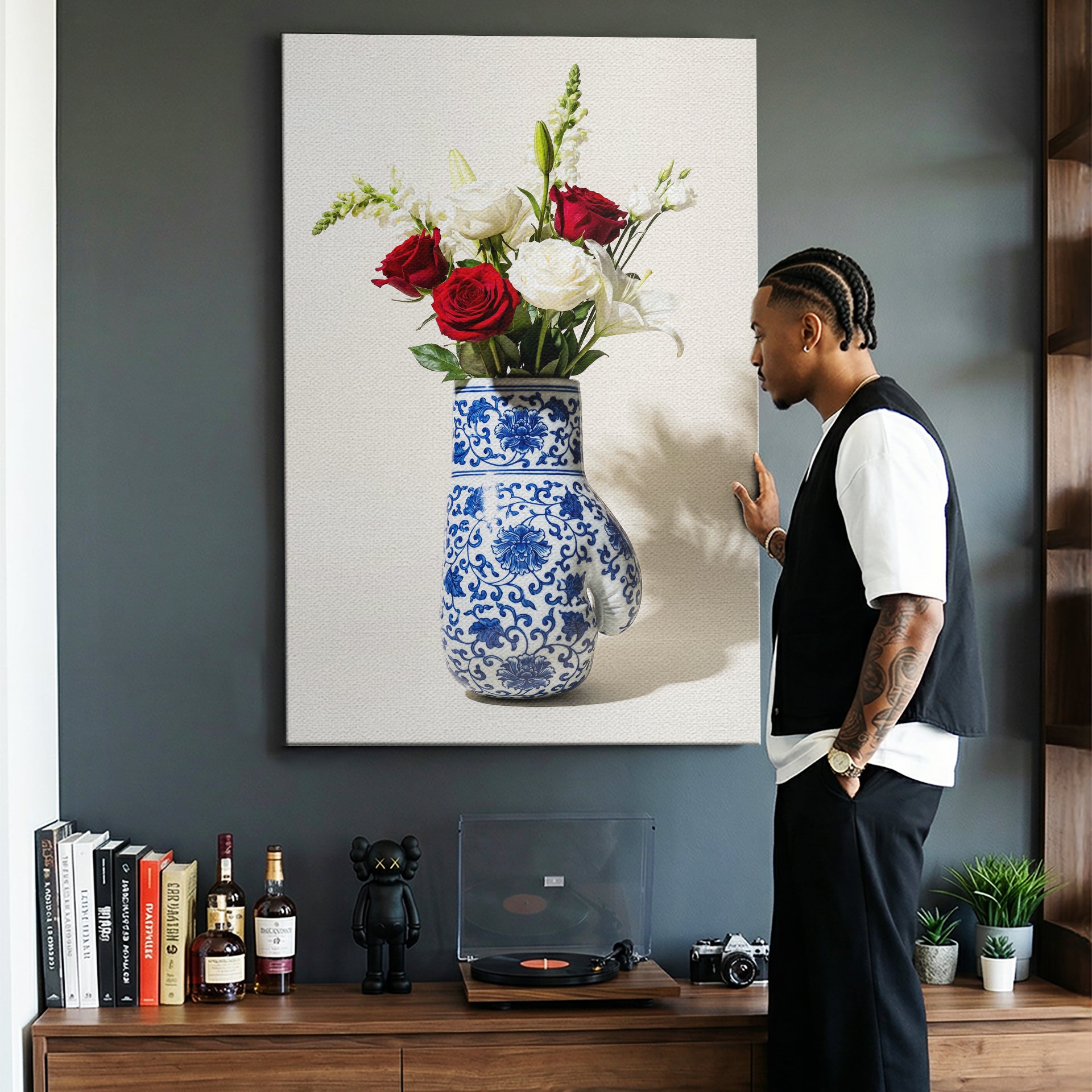 Boxing Vase