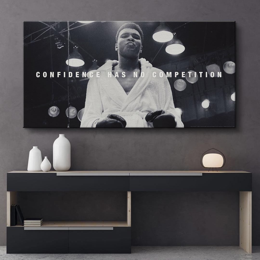 Muhammad Ali - Confidence Has No Competition - IKONICK - Muhammad Ali