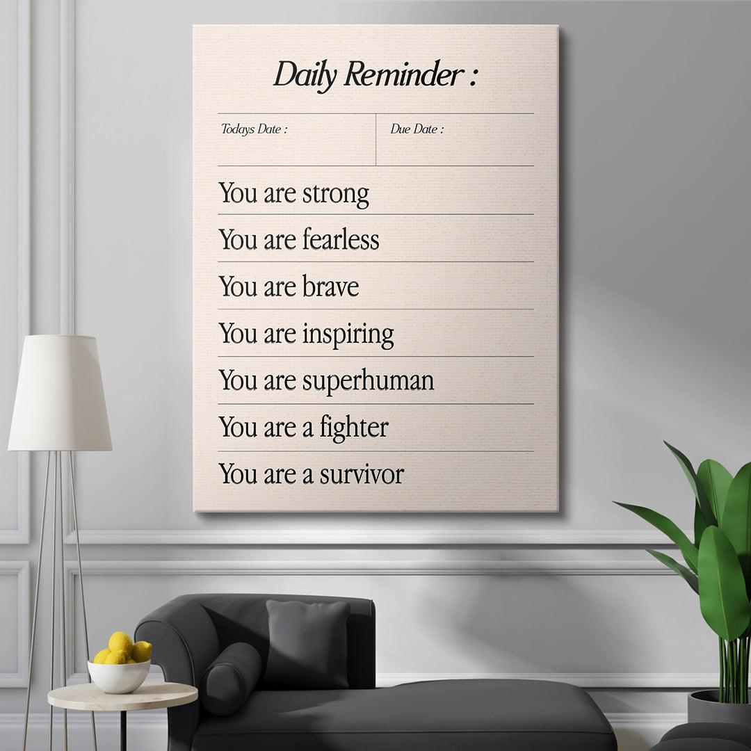 Daily Survivor - IKONICK - F Cancer