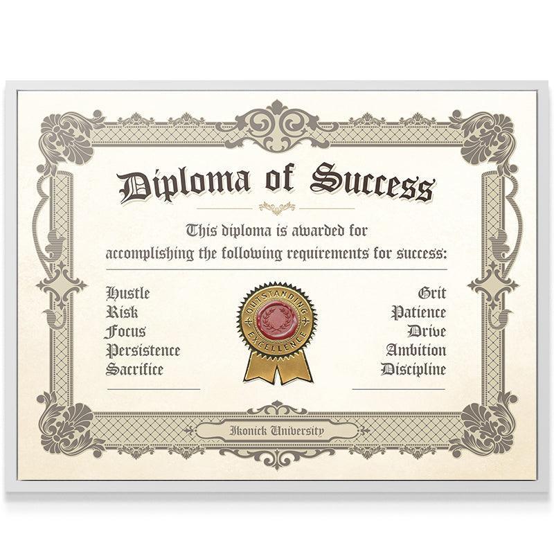 Diploma Of Success - IKONICK - IKONICK Original