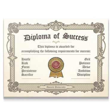 Diploma Of Success