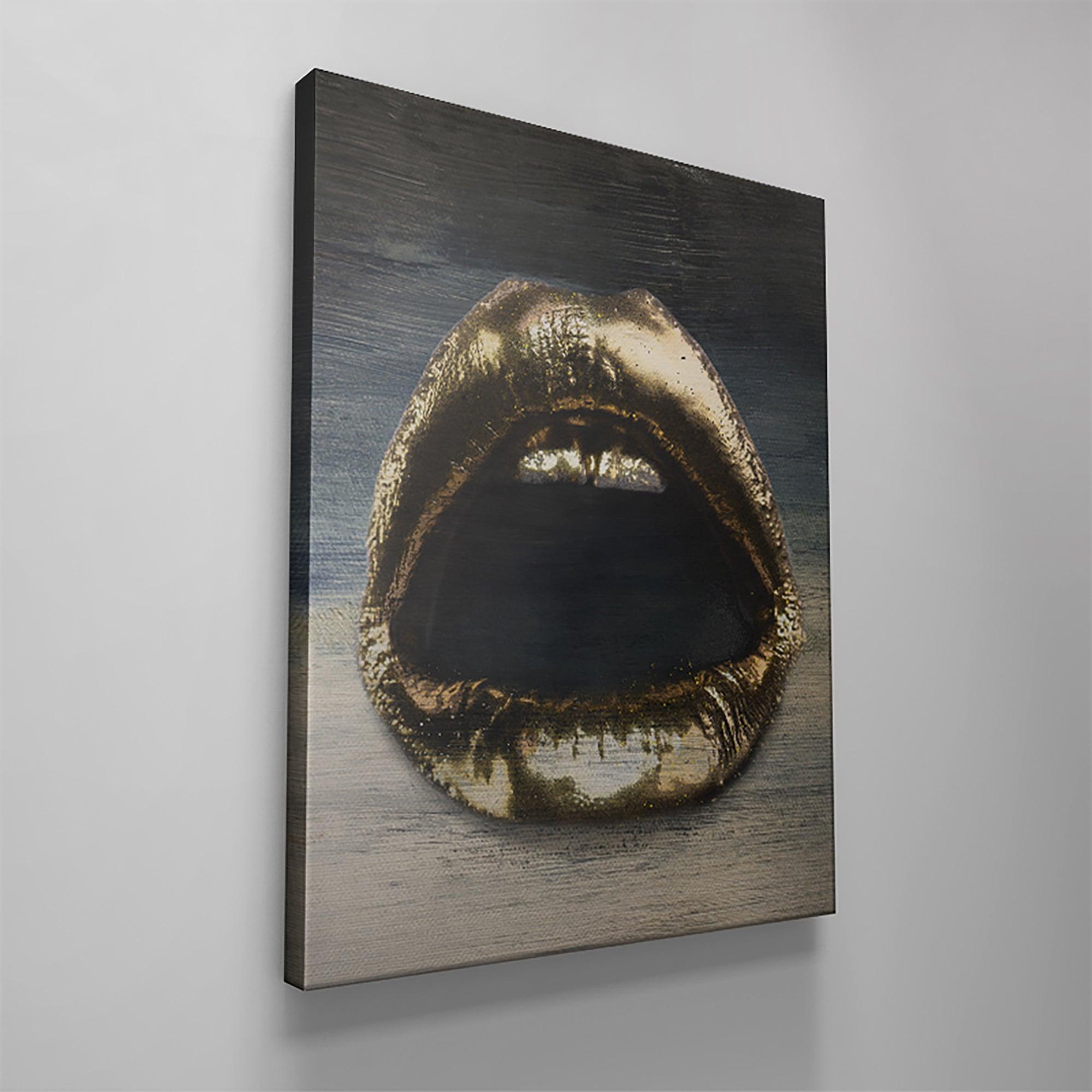 Gold Lips Gradient - IKONICK - IKONICK Original