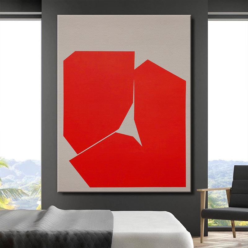 Red Shapes N.2 - IKONICK - Gorka Gondra