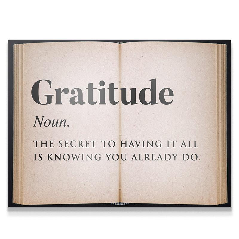 Gratitude - Open Book - IKONICK - IKONICK Original