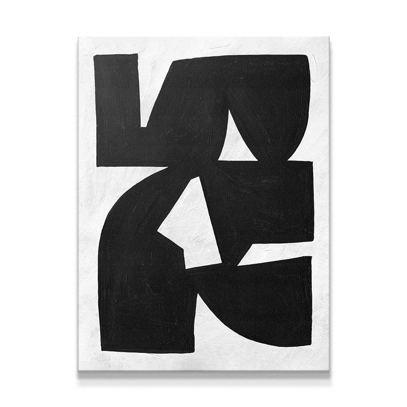 Colliding Shapes Black N.1 - IKONICK - John Faifer