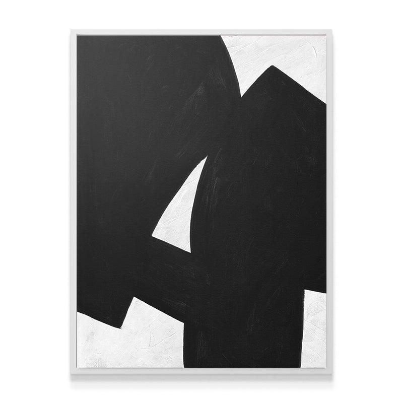 Colliding Shapes Black N.2 - IKONICK - John Faifer