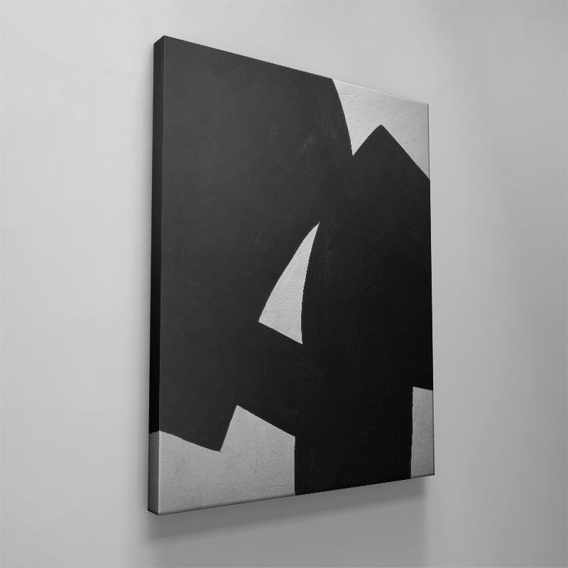 Colliding Shapes Black N.2 - IKONICK - John Faifer