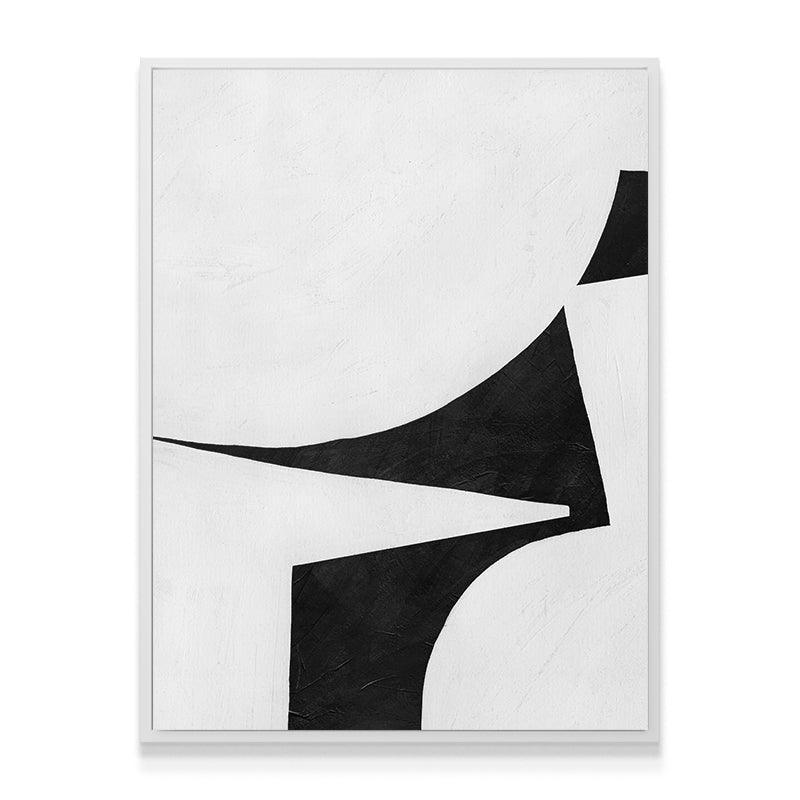 Colliding Shapes Black N.3 - IKONICK - John Faifer