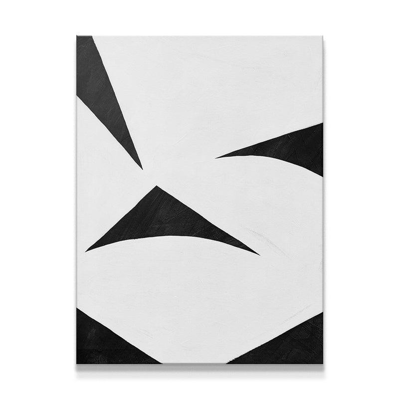 Colliding Shapes Black N.6 - IKONICK - John Faifer