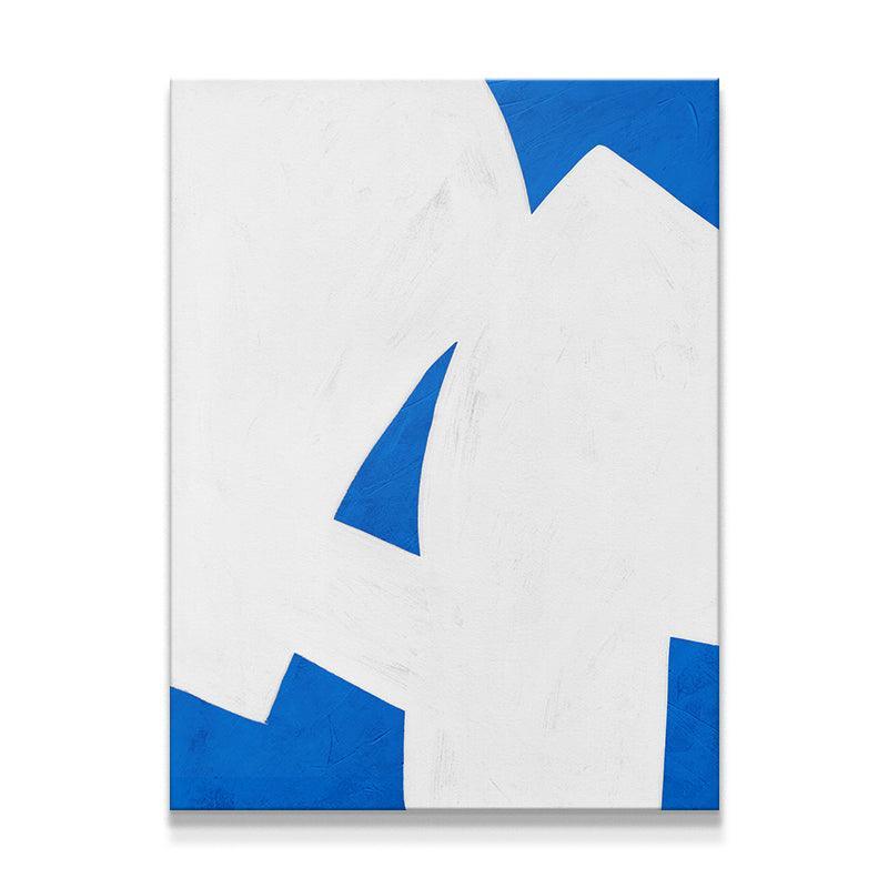 Colliding Shapes Blue N.2 - IKONICK - John Faifer