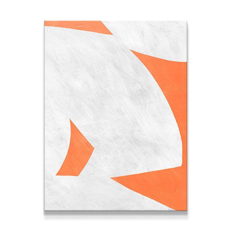 Colliding Shapes Orange N.4 - IKONICK - John Faifer