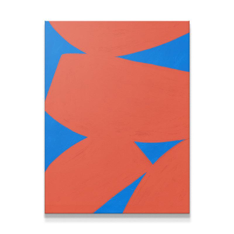 Colliding Shapes Red N.5 - IKONICK - John Faifer