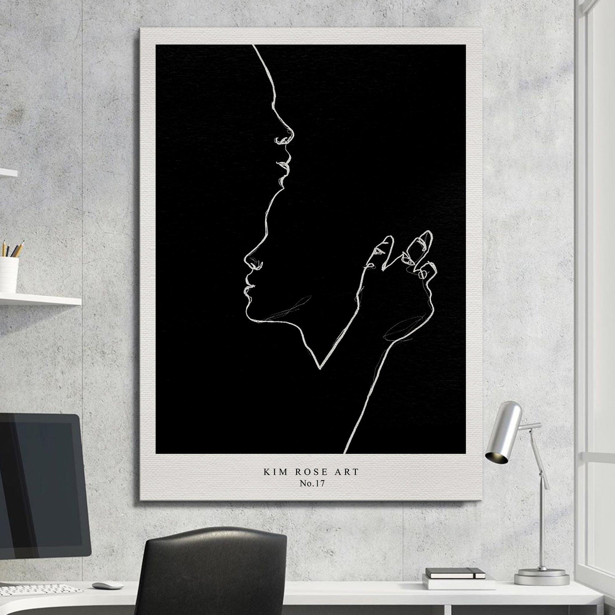 Abrazo Suave - Black - IKONICK - Kim Rose