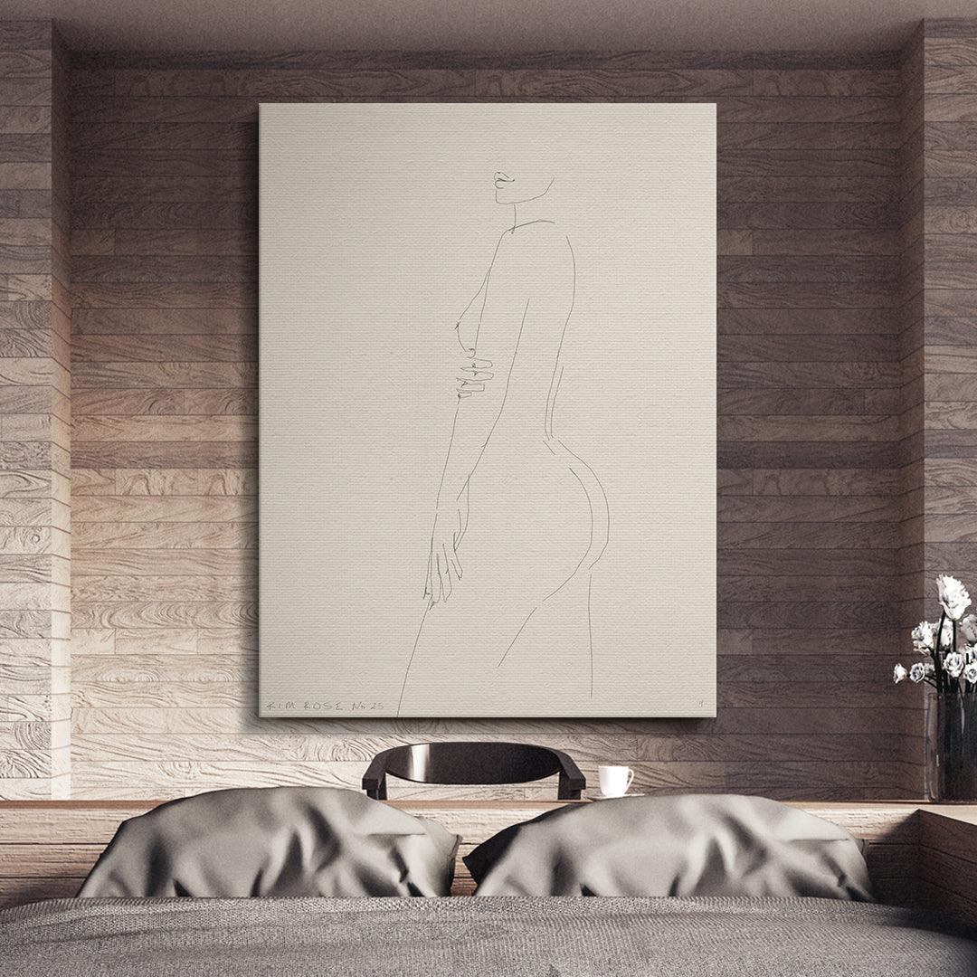 Daisy No 25 - White - IKONICK - Kim Rose