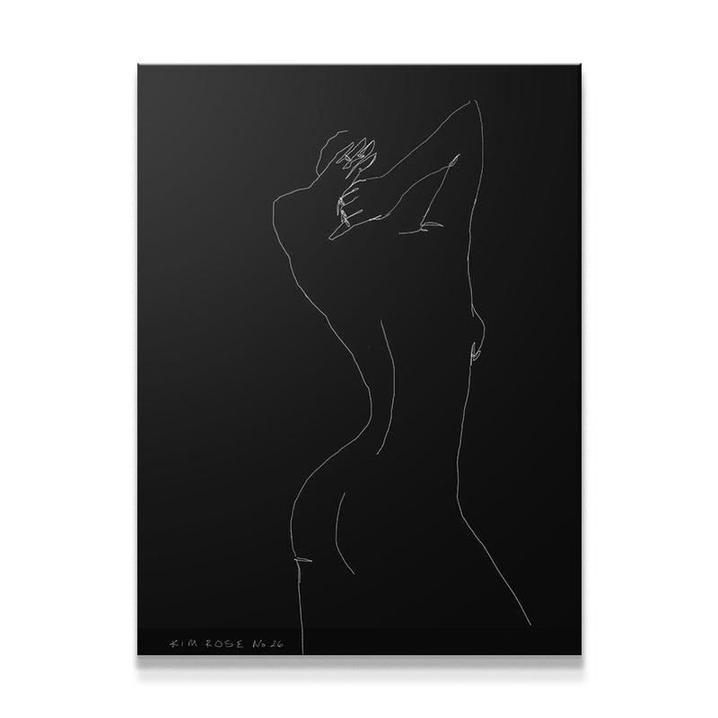 Daisy No 26 - Black - IKONICK - Kim Rose