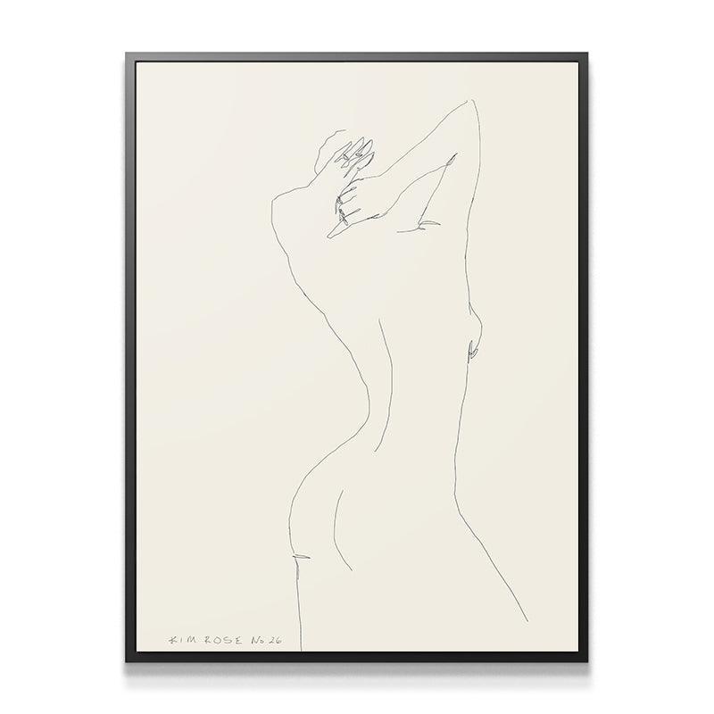 Daisy No 26 - White - IKONICK - Kim Rose