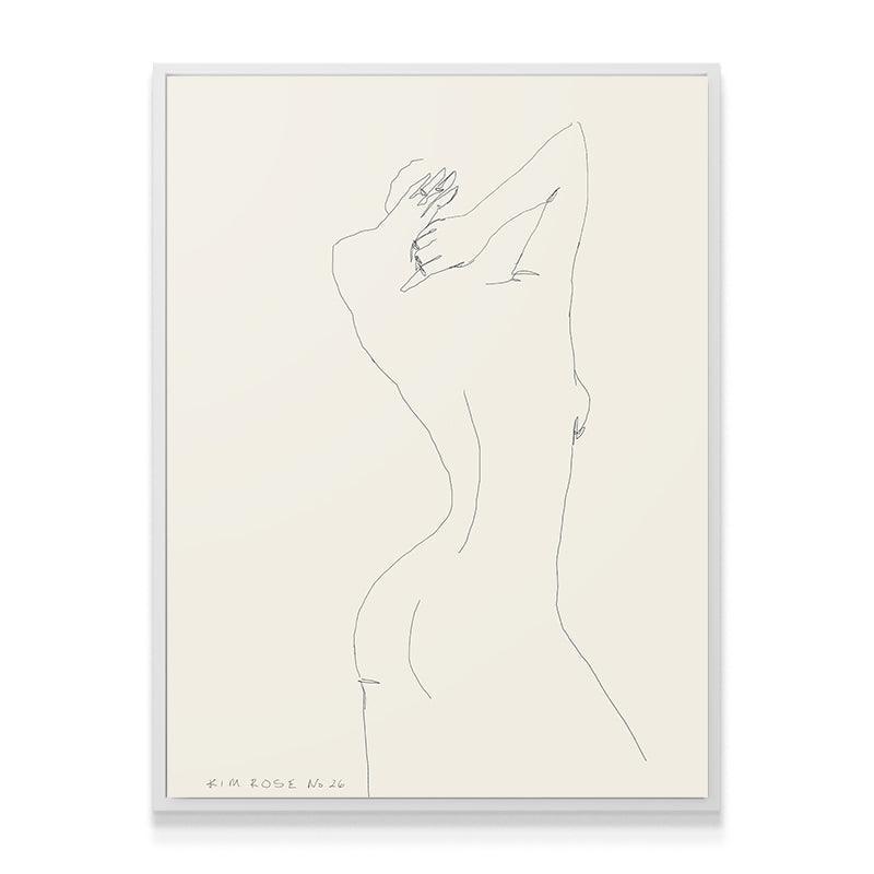 Daisy No 26 - White - IKONICK - Kim Rose