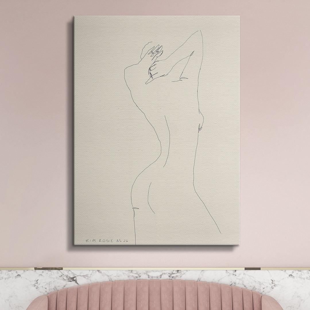 Daisy No 26 - White - IKONICK - Kim Rose