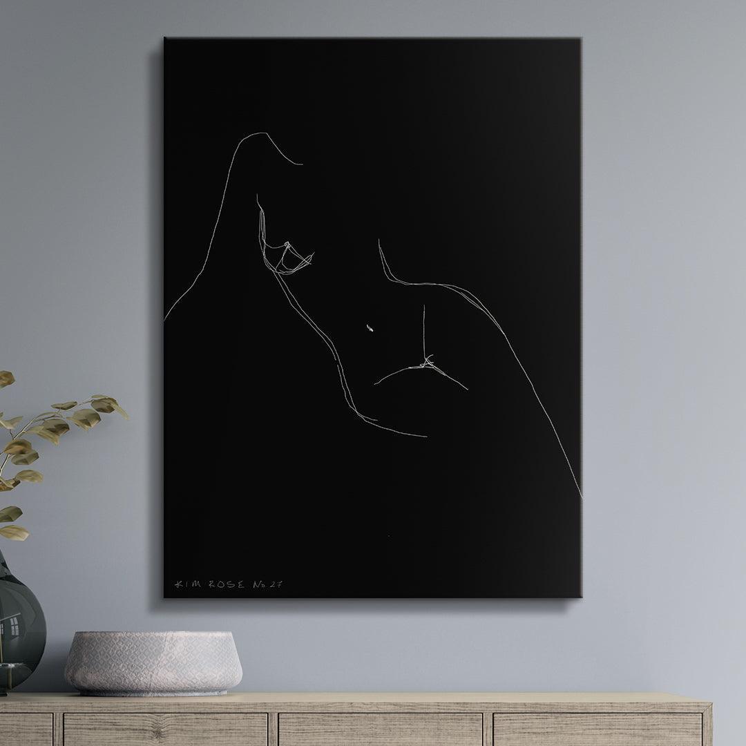 Daisy No 27 - Black - IKONICK - Kim Rose