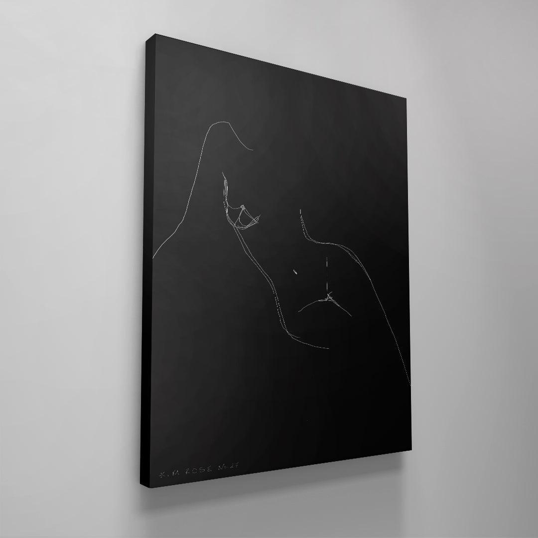 Daisy No 27 - Black - IKONICK - Kim Rose