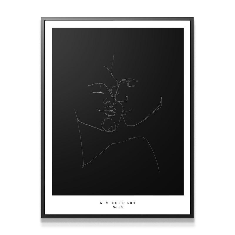 Daisy No 28 - Black - IKONICK - Kim Rose