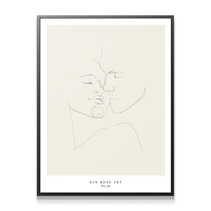 Daisy No 28 - White - IKONICK - Kim Rose