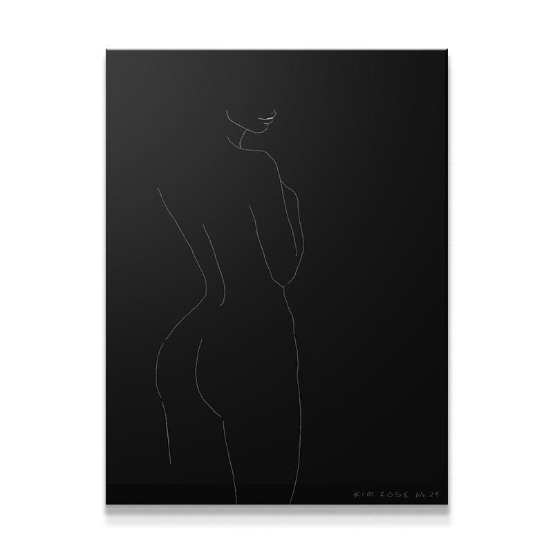 Daisy No 29 - Black - IKONICK - Kim Rose