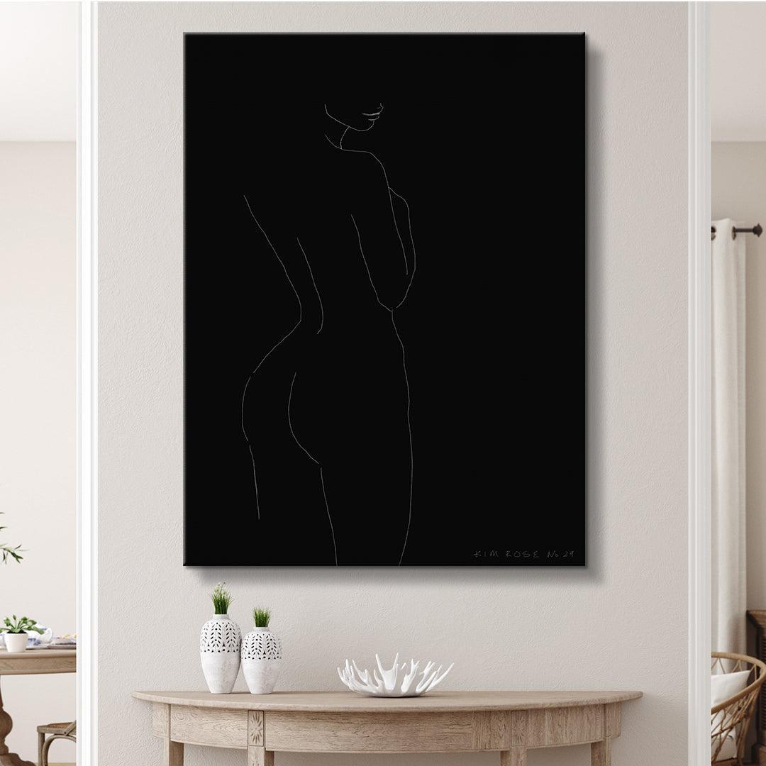 Daisy No 29 - Black - IKONICK - Kim Rose