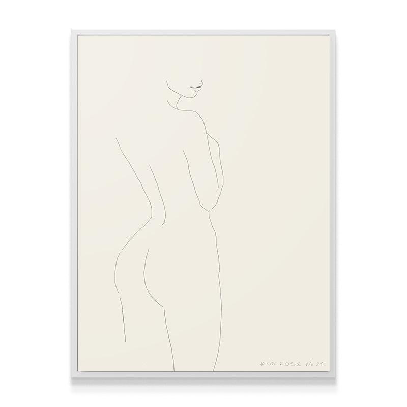 Daisy No 29 - White - IKONICK - Kim Rose