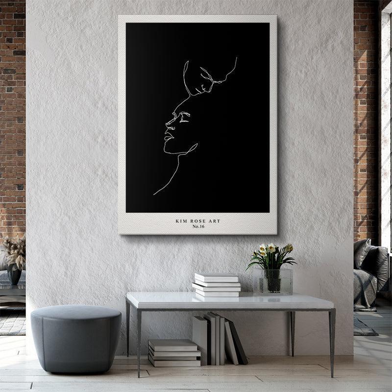 Two Hearts - Black - IKONICK - Kim Rose