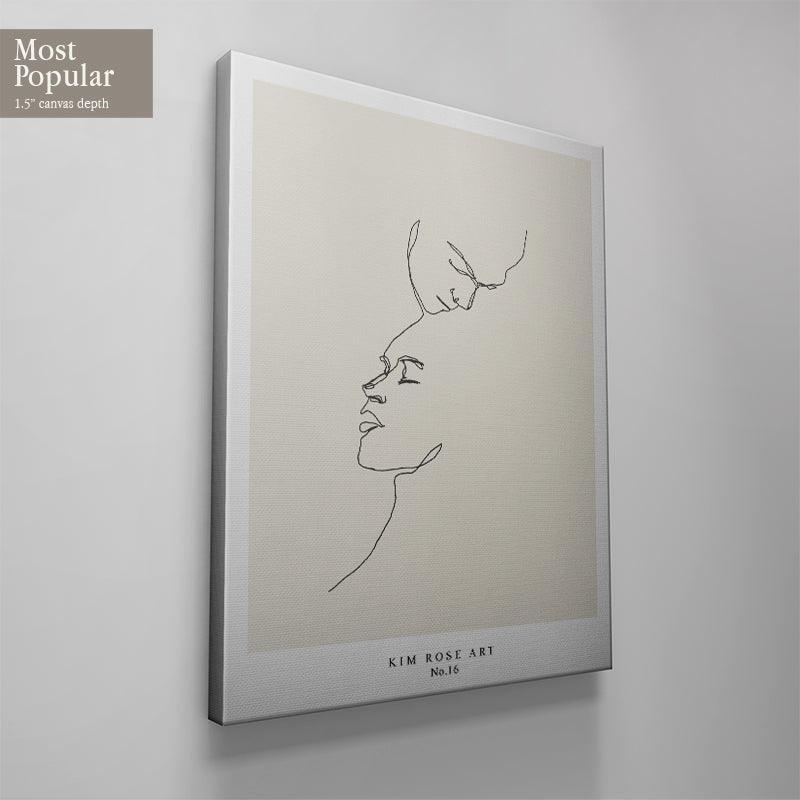 Two Hearts - White - IKONICK - Kim Rose