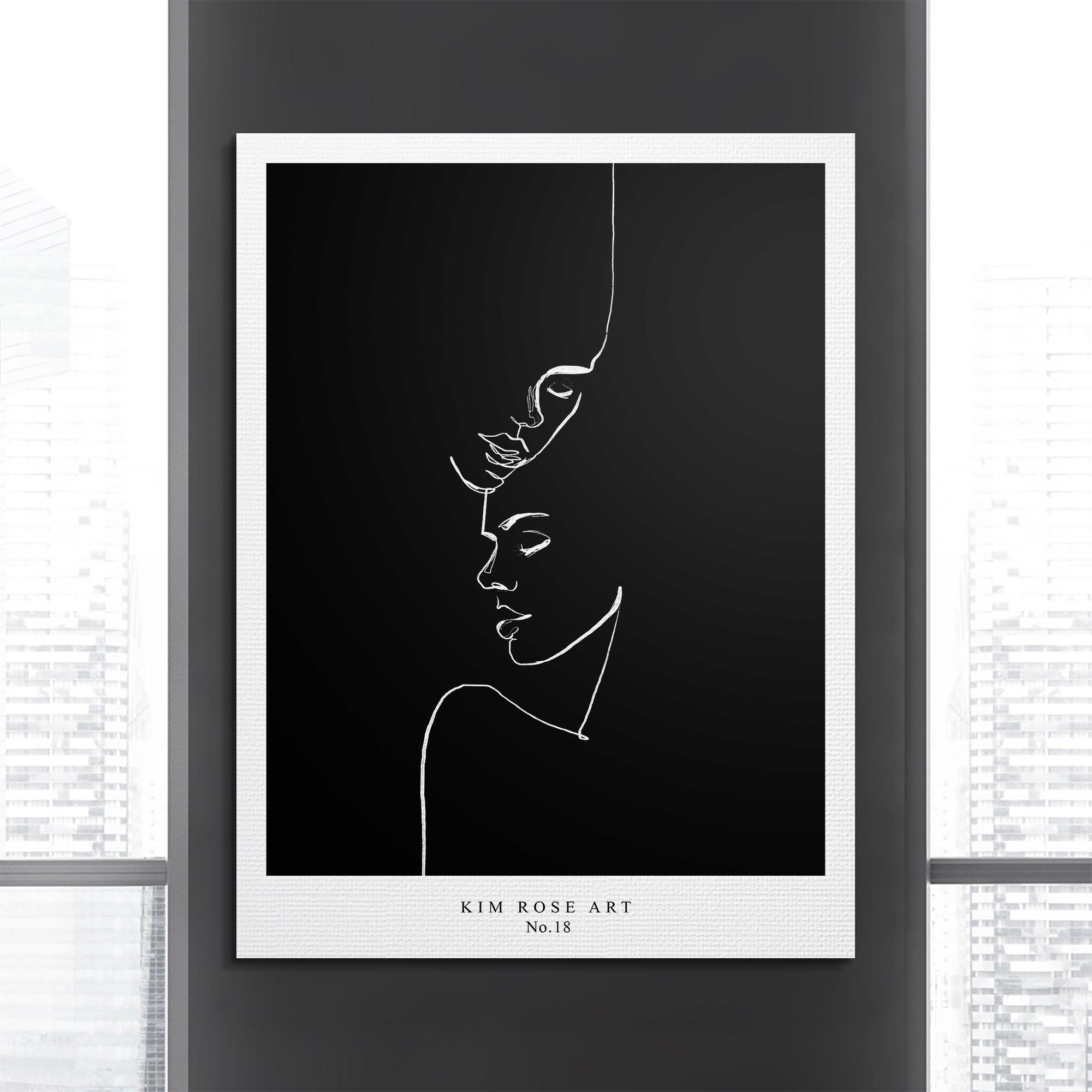 Ying & Yang - Black - IKONICK - Kim Rose