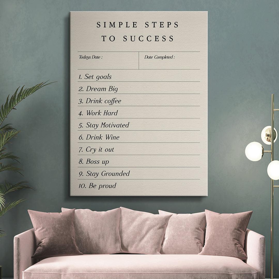 Simple Steps To Success - IKONICK - Kim Rose