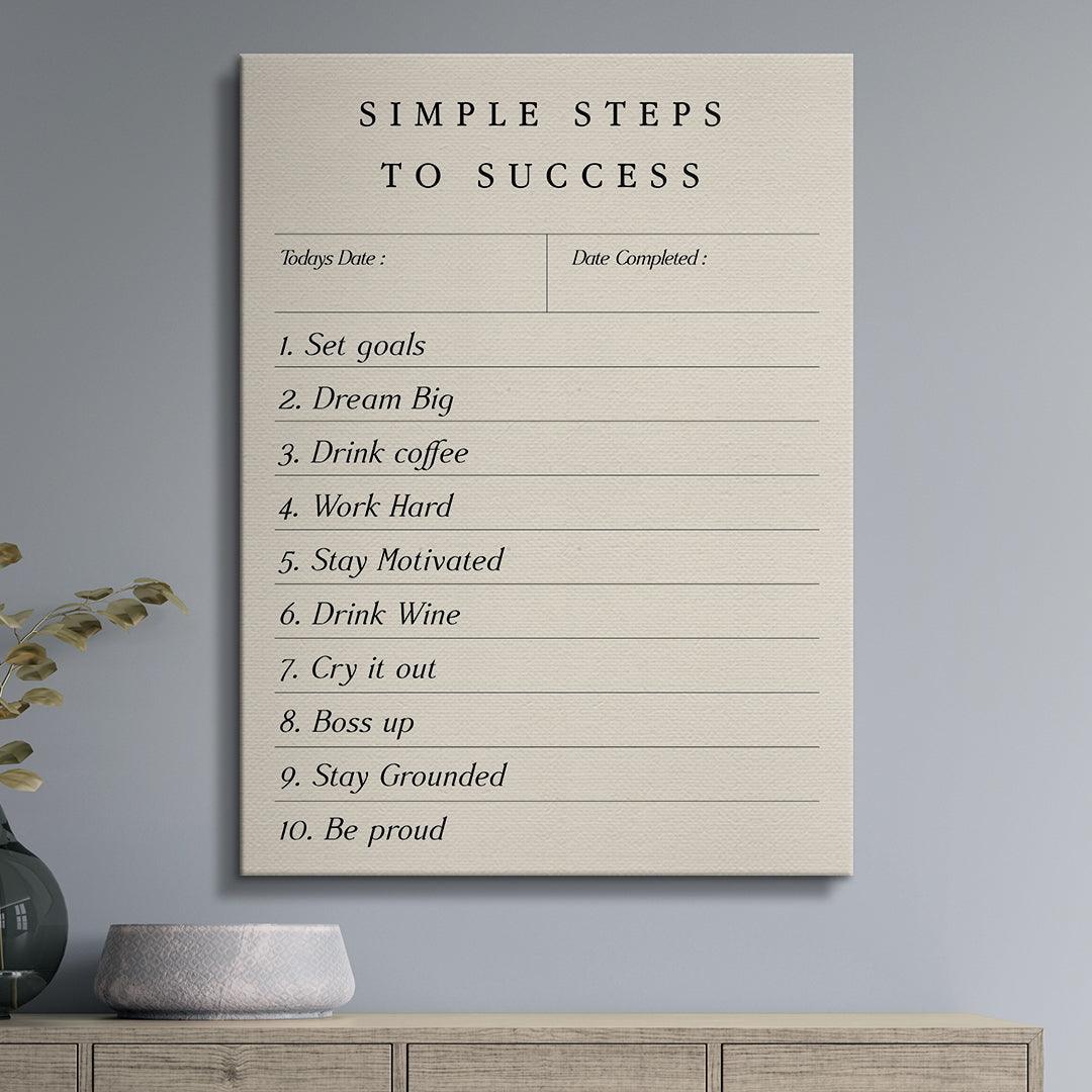 Simple Steps To Success - IKONICK - Kim Rose