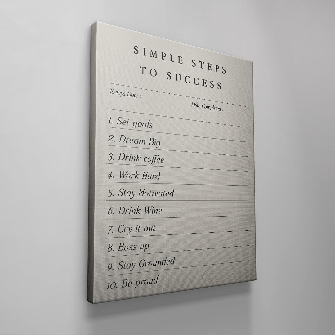 Simple Steps To Success - IKONICK - Kim Rose