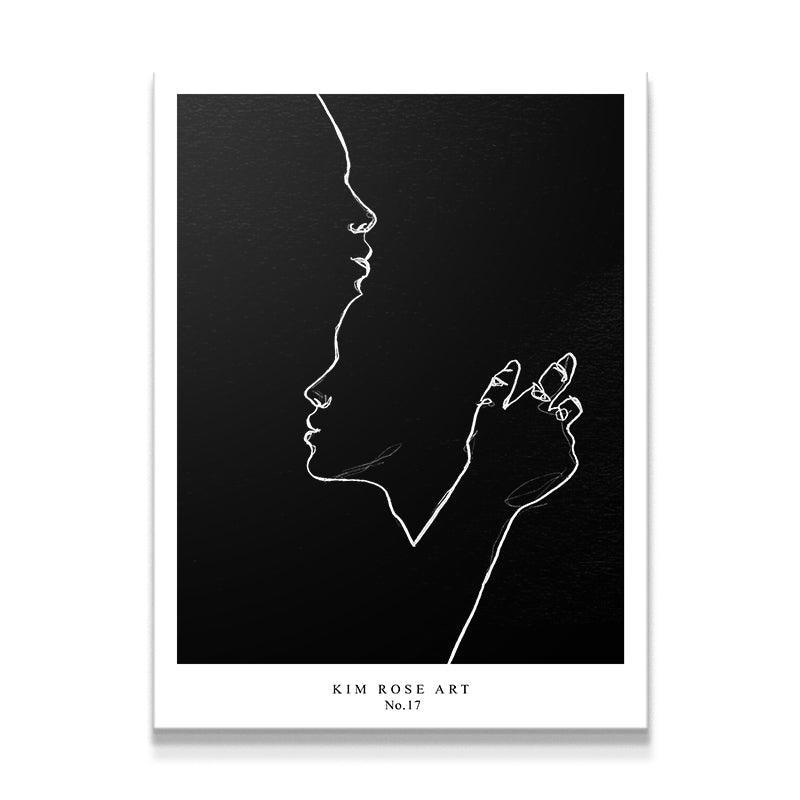 Abrazo Suave - Black - IKONICK - Kim Rose