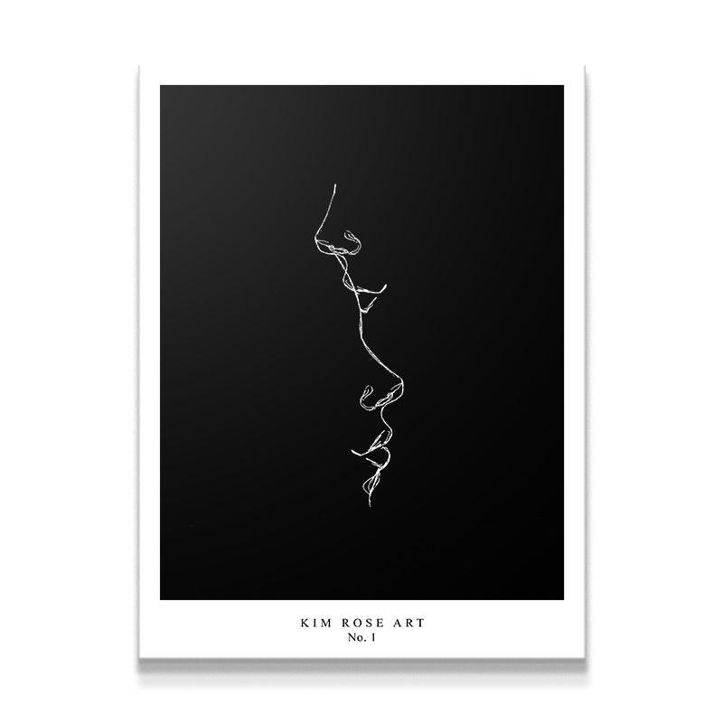 Kiss - Black - IKONICK - Kim Rose