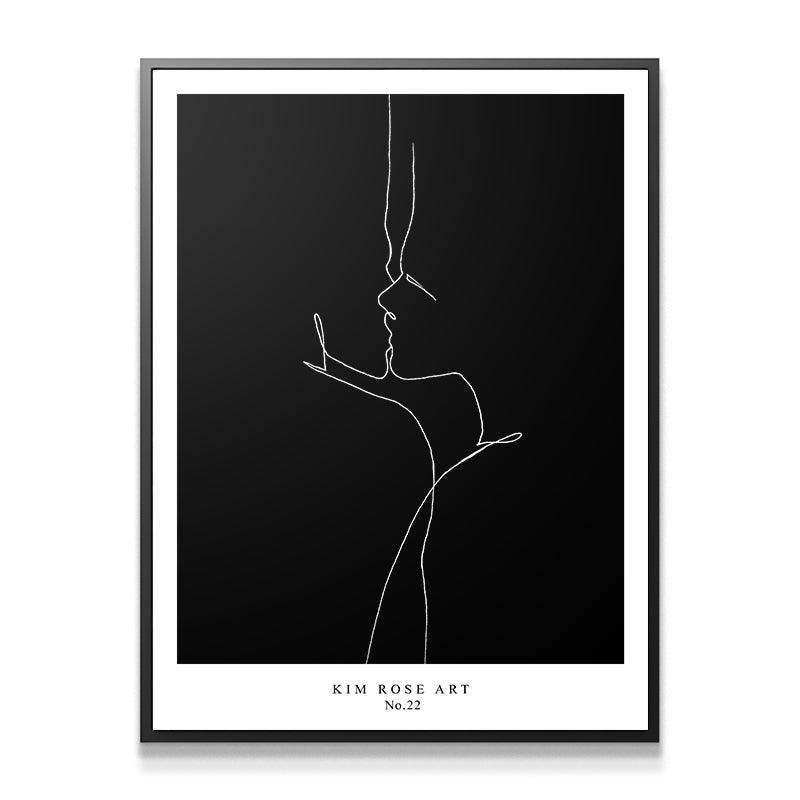 Lovers - Black - IKONICK - Kim Rose