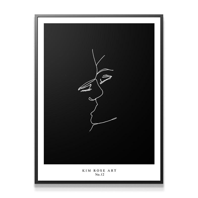 Sun and Moon - Black - IKONICK - Kim Rose