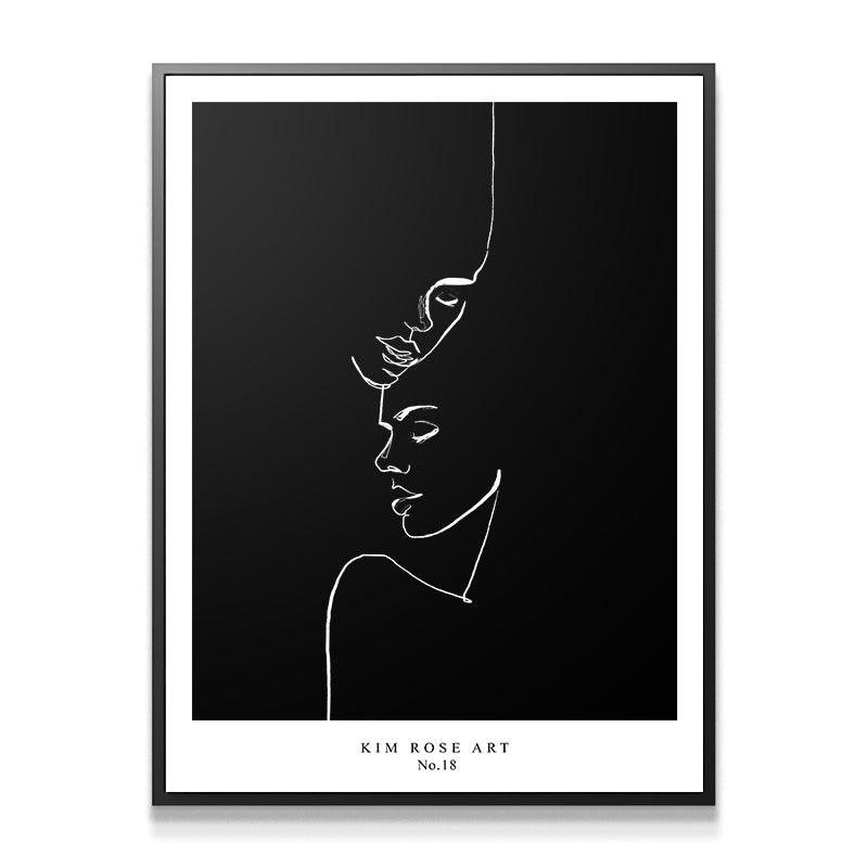 Ying & Yang - Black - IKONICK - Kim Rose