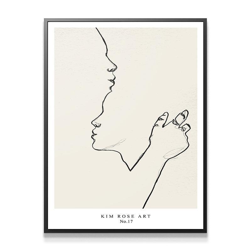 Abrazo Suave - White - IKONICK - Kim Rose