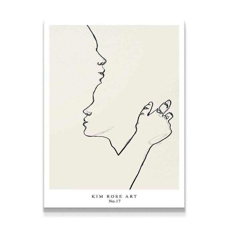 Abrazo Suave - White - IKONICK - Kim Rose