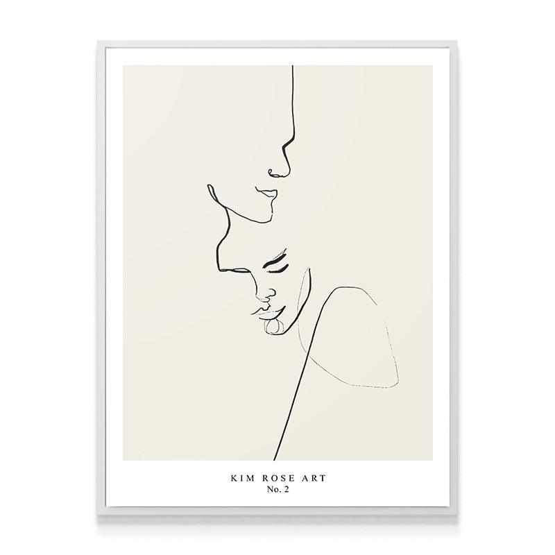 Embrace - White - IKONICK - Kim Rose