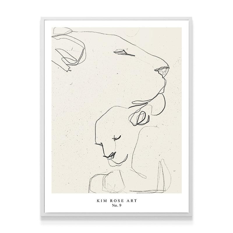 Lioness - White - IKONICK - Kim Rose