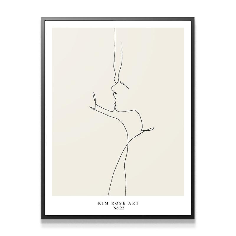 Lovers - White - IKONICK - Kim Rose