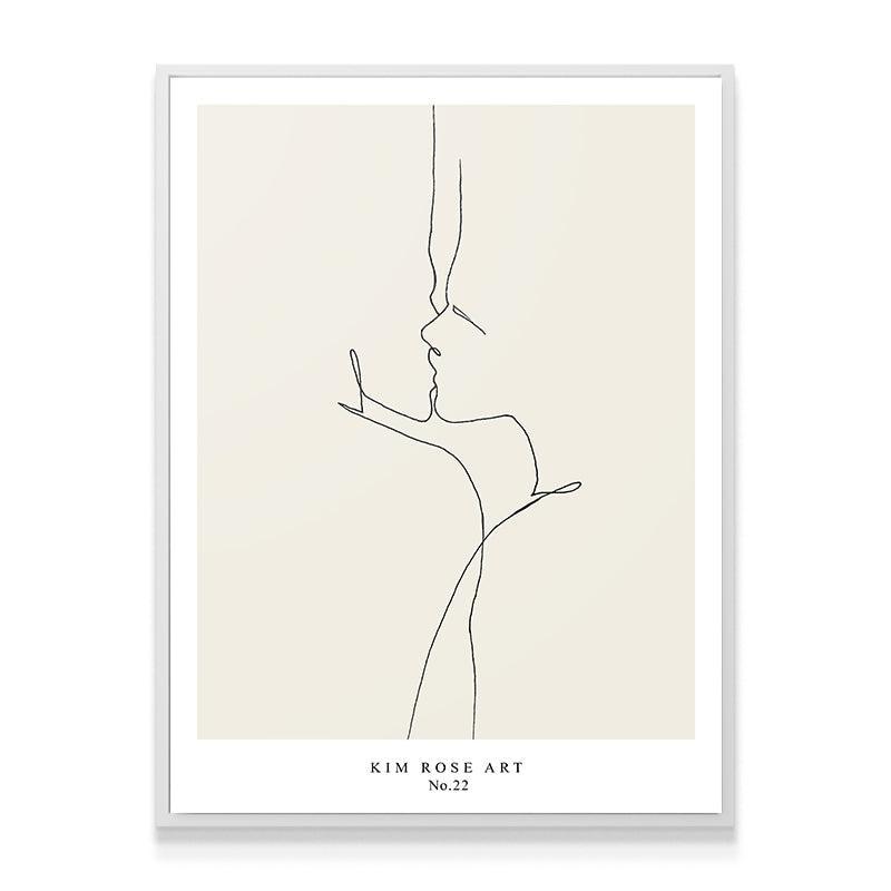 Lovers - White - IKONICK - Kim Rose