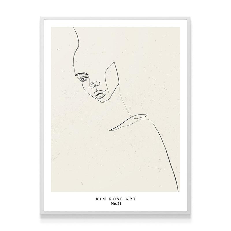 Monica - White - IKONICK - Kim Rose