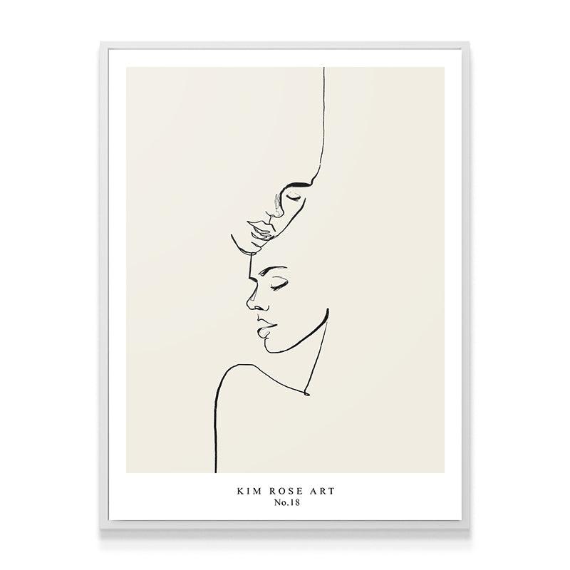 Ying & Yang - White - IKONICK - Kim Rose