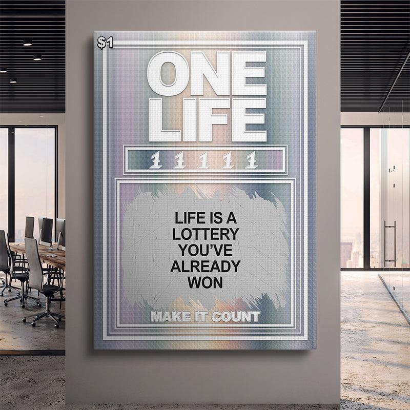 Life Is A Lottery You Already Won - IKONICK - IKONICK Original