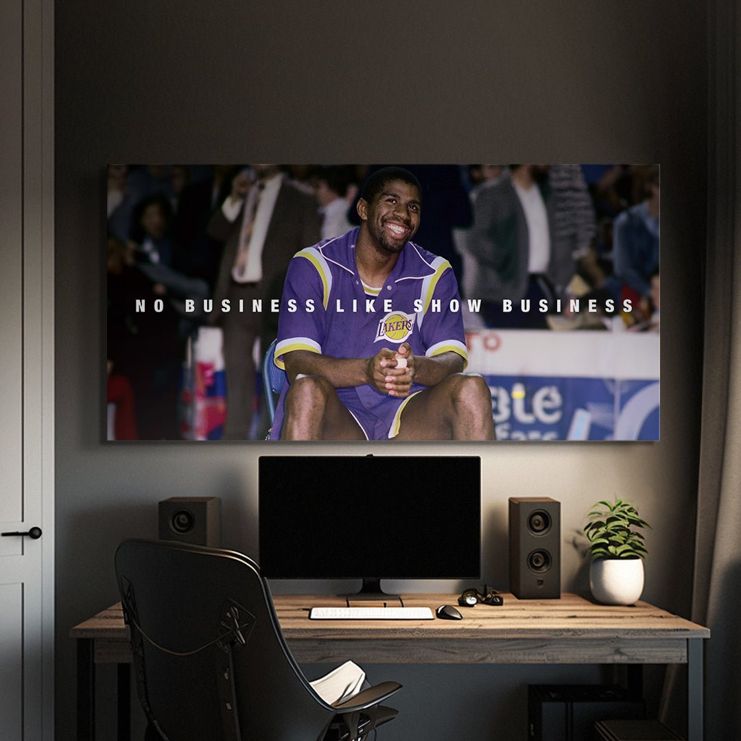 Magic Johnson - Show Business - IKONICK - NBA Legends